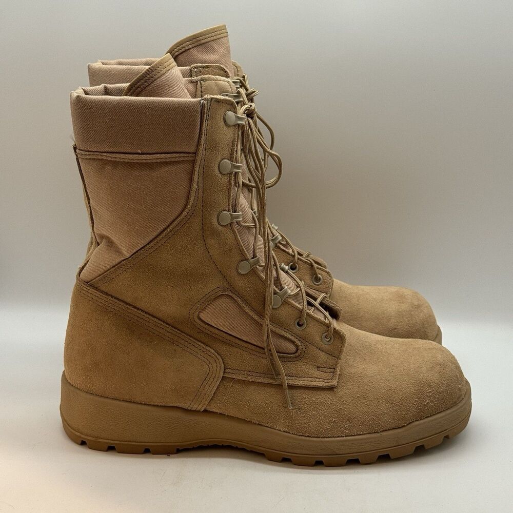 McRae Footwear HW-FR Army Boots Men's 13XW Hot Weather Flame Resistant US Combat